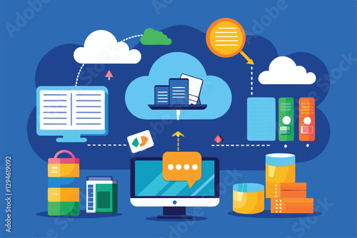 Data is being transferred to cloud storage to ensure secure access and efficient management for users, Moving data to cloud storage
