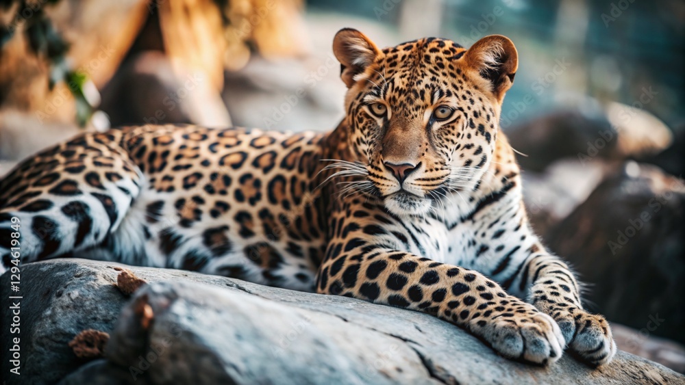 Fototapeta premium portrait of a leopard