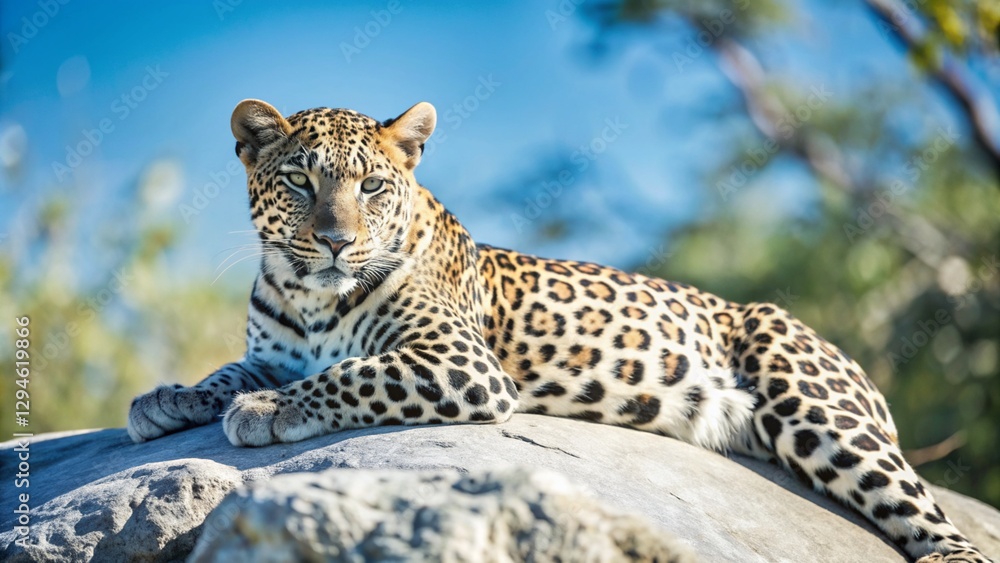 Obraz premium portrait of a leopard