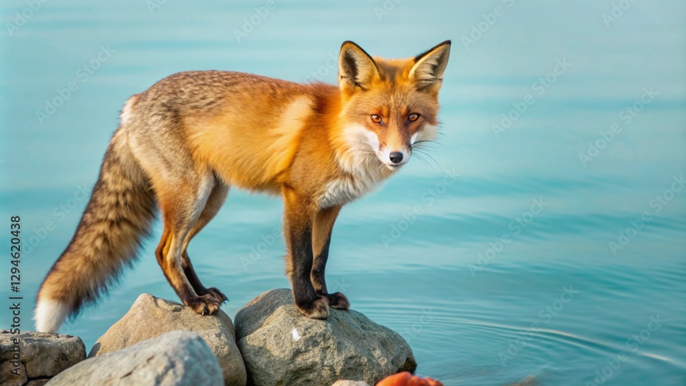 red fox vulpes red fox vulpes