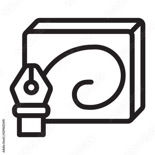Golden Ratio line icon