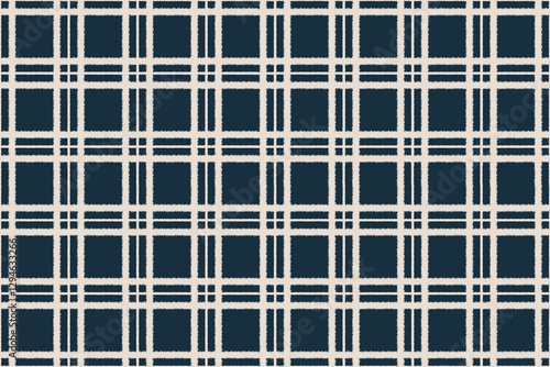 Classic Modern Plaid Tartan Seamless Print Pattern. Lines pattern print.Ikat Abstract striped Ethnic art. Seamless patterns tribal, folk embroidery, and Mexican style. Aztec geometric art ornament.