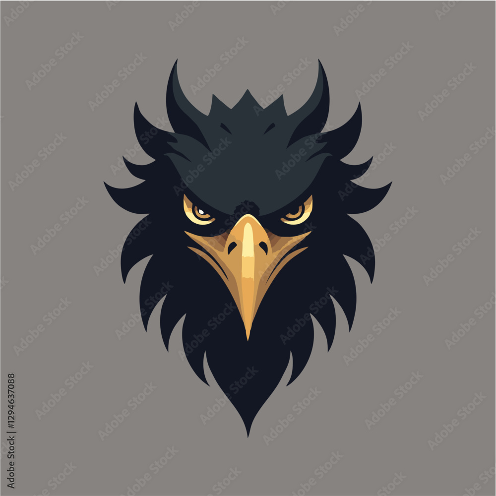 Fototapeta premium eagle head logo
