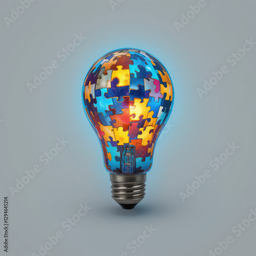 Autism Puzzle Piece Lightbulb: Understanding & Support