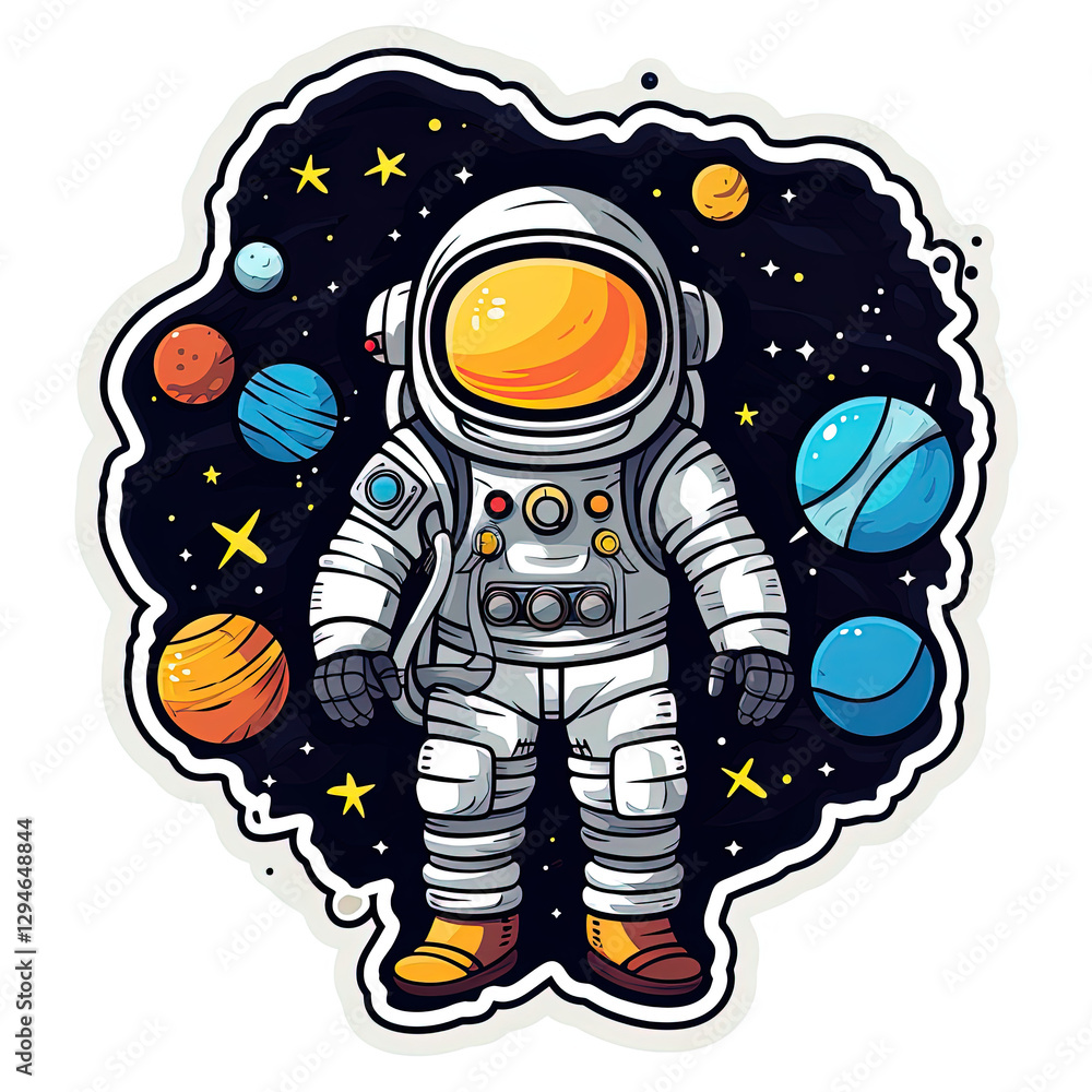 Astronaut in Space: A Cosmic Adventure Astronaut in Space: A Cosmic Adventure