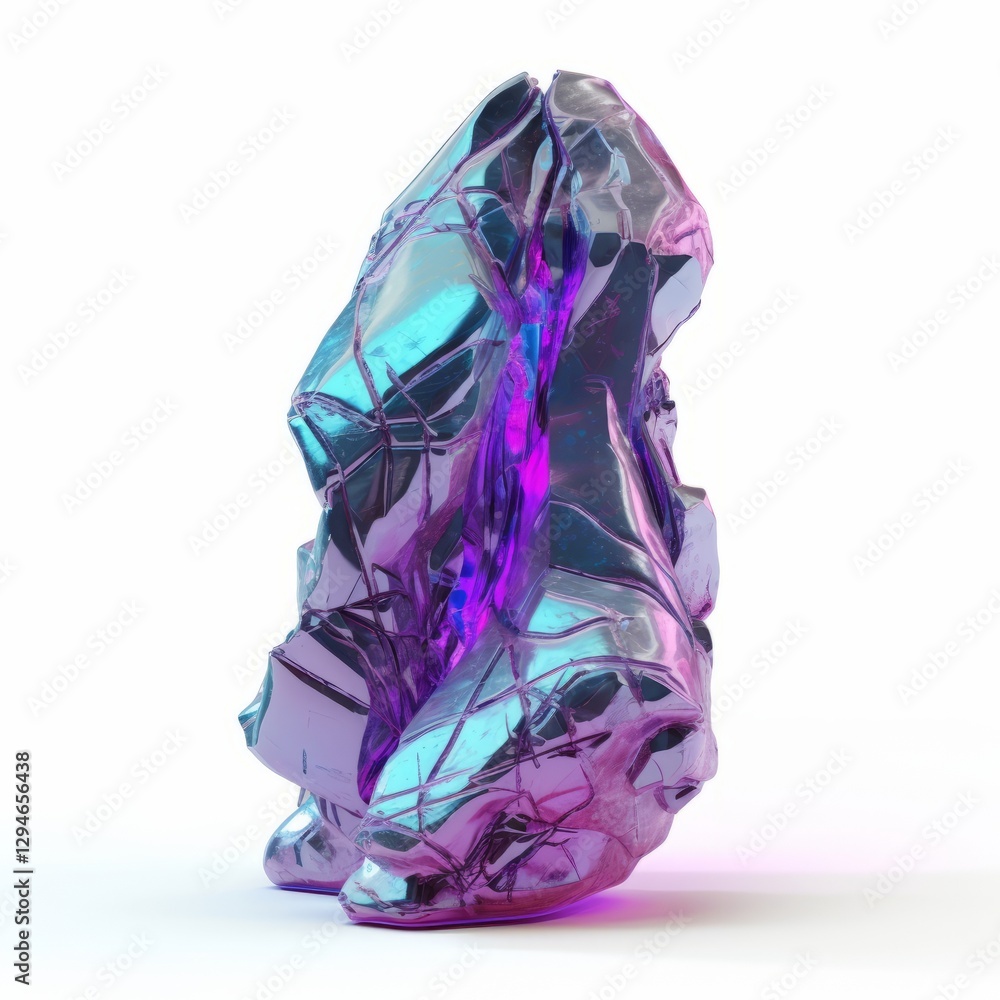 Fototapeta premium Professional Sharp Digital Cracks Insights for Modern Applications