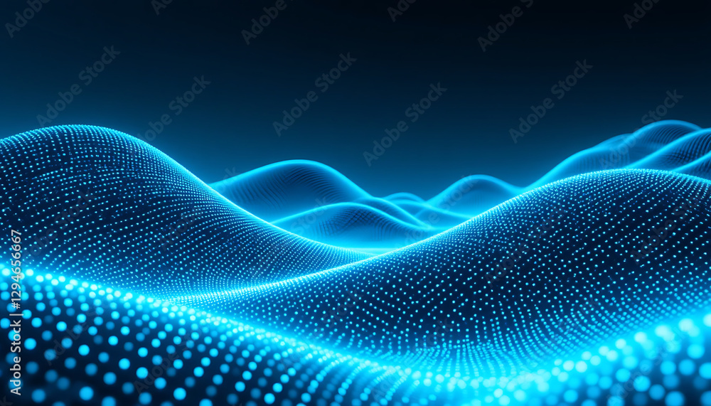 Abstract technology background with glowing lines Abstract technology background with glowing lines