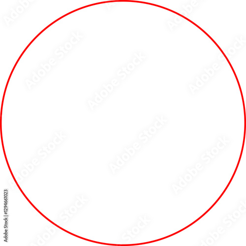 Circle icon single vector illustration