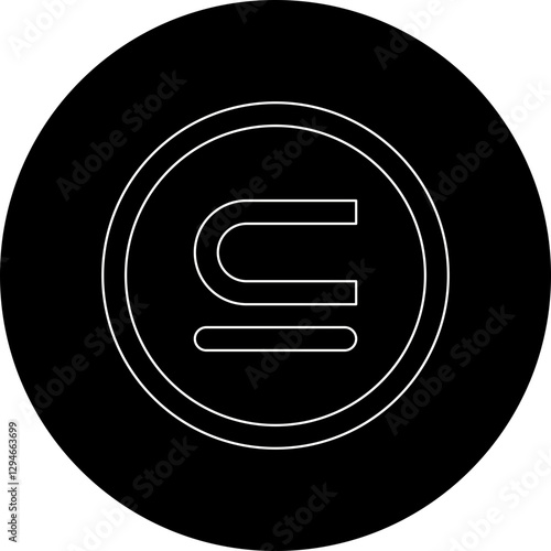 Subsets icon single vector illustration