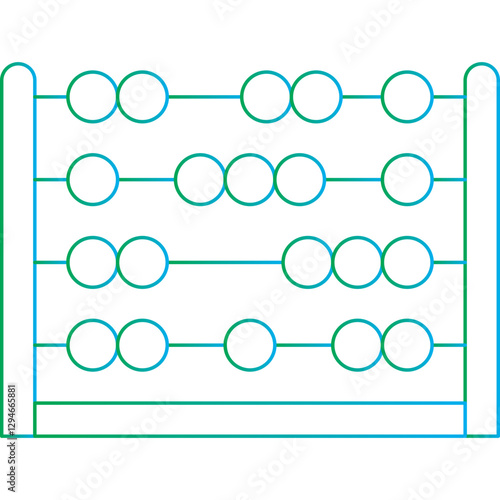 Arithmetic icon single vector illustration