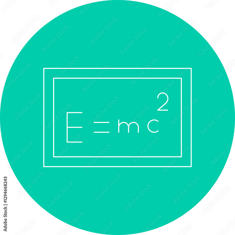 Solving Formula icon single vector illustration Solving Formula icon single vector illustration