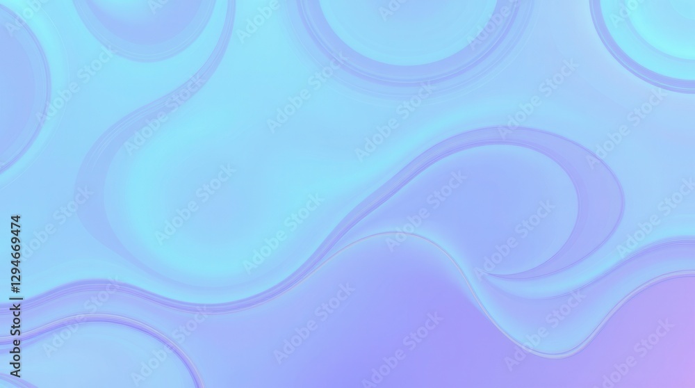Delicate teal and lavender blend into smooth, organic shapes, creating a serene abstract background. Delicate teal and lavender blend into smooth, organic shapes, creating a serene abstract background.