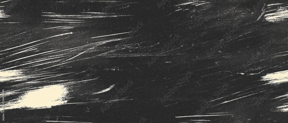 Obraz premium Dusty chalkboard texture with faint white chalk marks perfect for educational backgrounds or creative designs