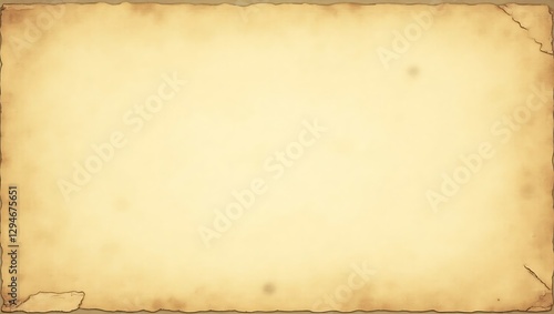 Antique Parchment Texture: Aged Paper Background