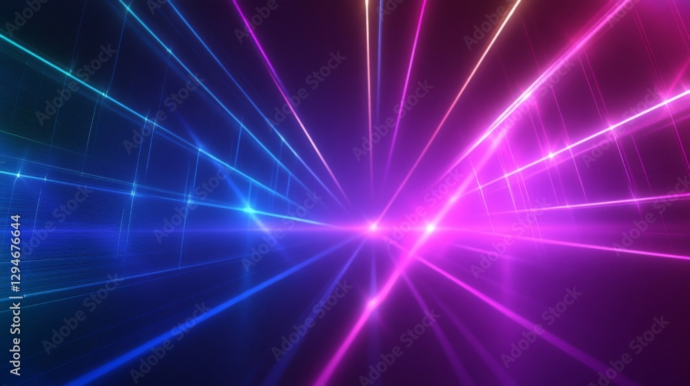 Abstract Colorful Light Rays Background Abstract Colorful Light Rays Background
