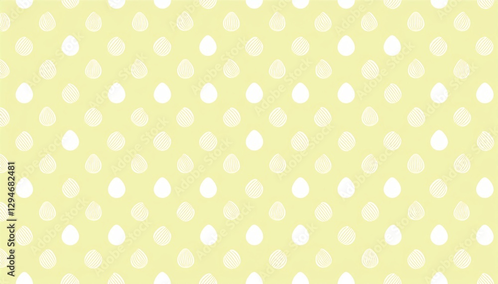 yellow seamless pattern background (eggs or drops) yellow seamless pattern background (eggs or drops)
