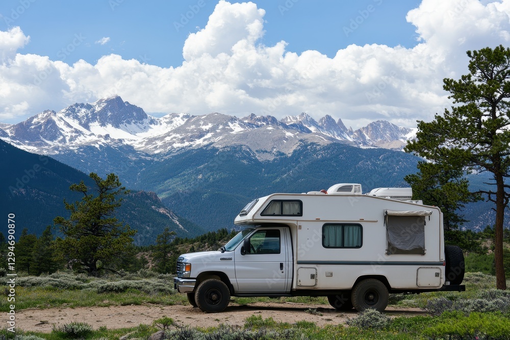 Pickup Camper in Rocky Mountains: A Scenic Retreat for Adventure Seekers Pickup Camper in Rocky Mountains: A Scenic Retreat for Adventure Seekers