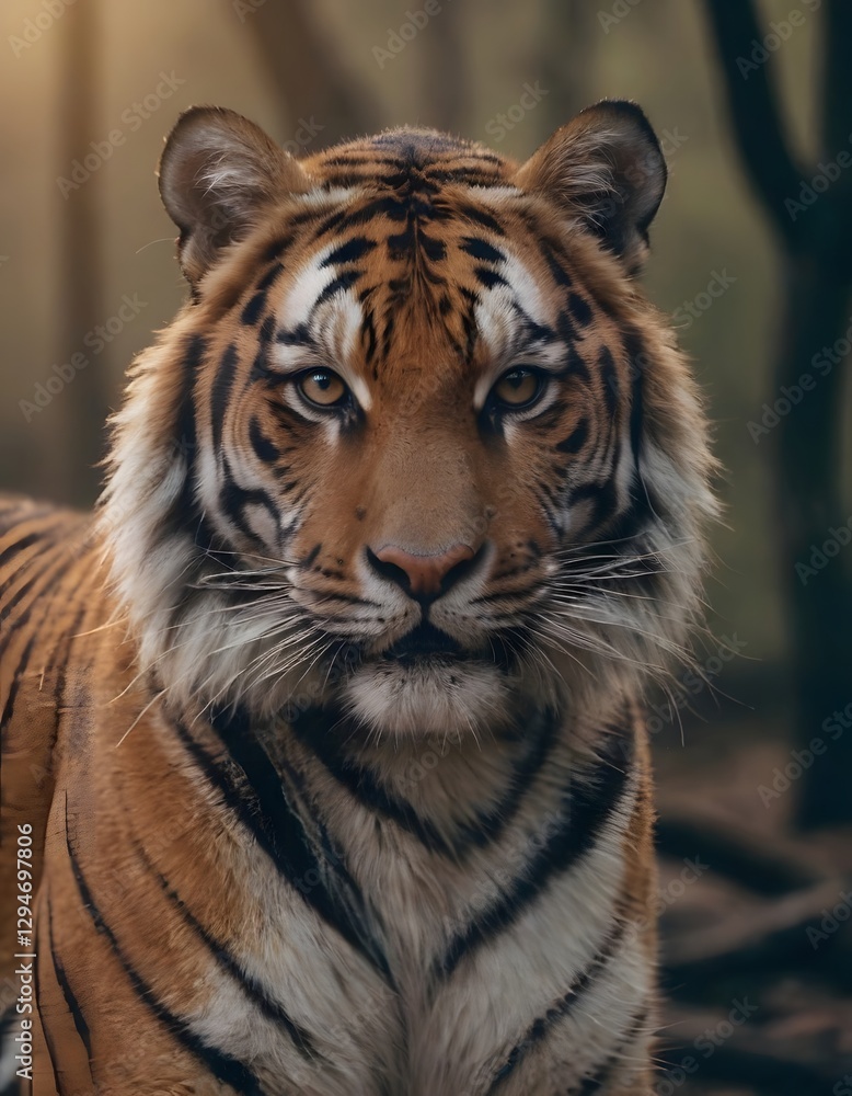Fototapeta premium tiger in the wild