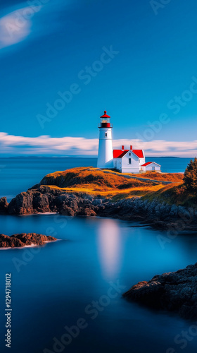 lighthouse on the coast