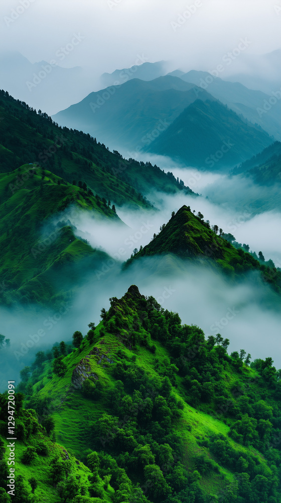 lake in the mountains
