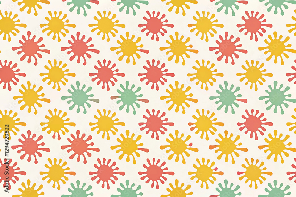 Colorful paint splatter pattern background. Colorful paint splatter pattern background.