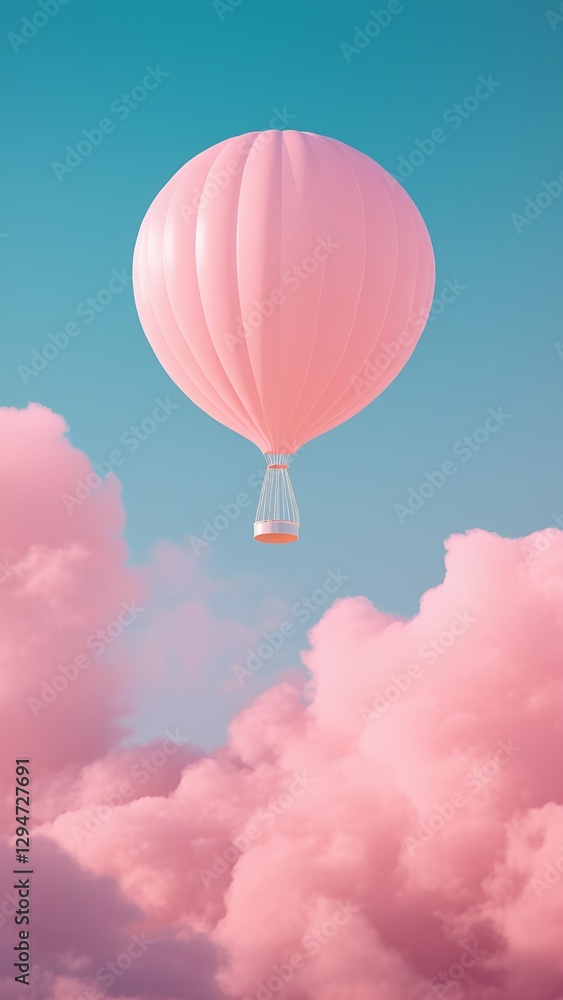 Fototapeta premium hot air balloon in the sky