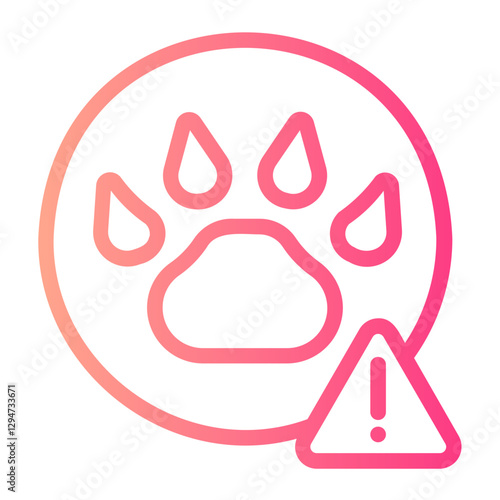 Wild Animals  gradient icon