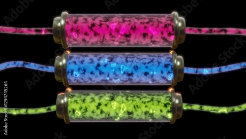 Canvas Print Microbial fuel cell