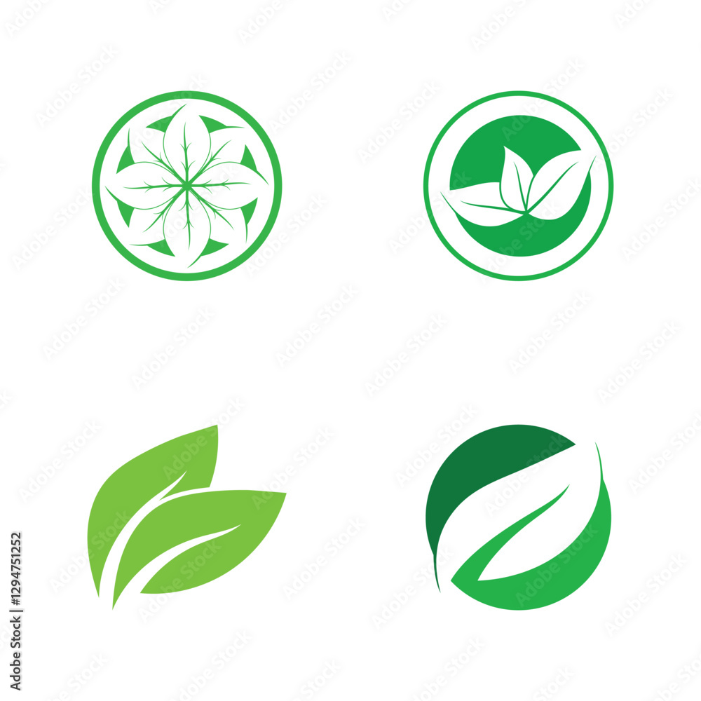 leaf nature ecology icon vector illustration template design leaf nature ecology icon vector illustration template design