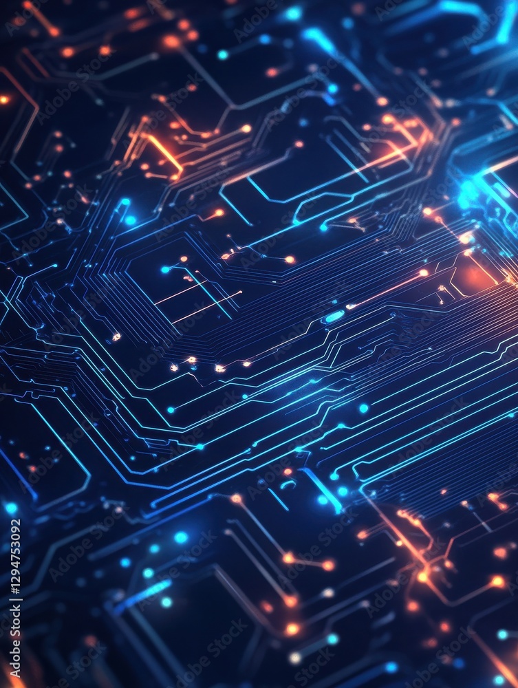 Abstract futuristic circuit board background. Hi-tech Illustration of digital technology. Graphic concept for your design. Abstract futuristic circuit board background. Hi-tech Illustration of digital technology. Graphic concept for your design.