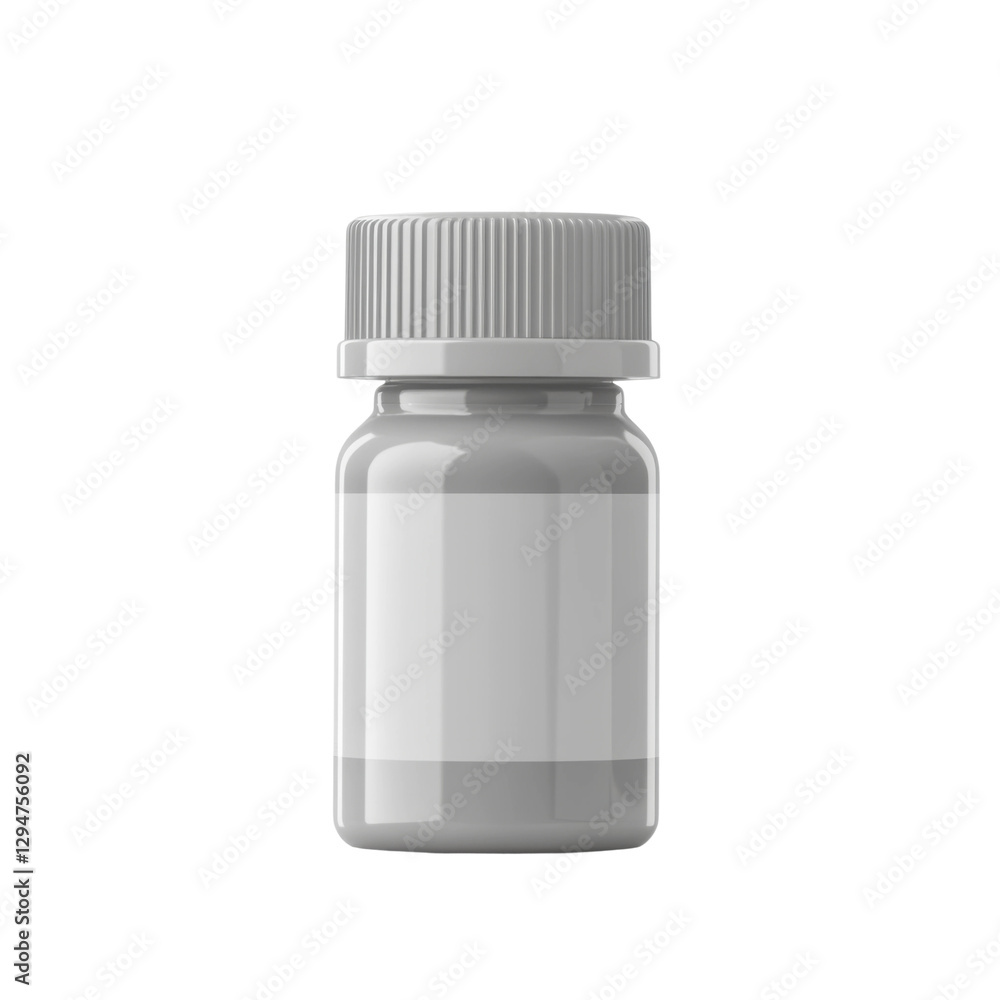 Fototapeta premium Medicine bottle on product photography studio