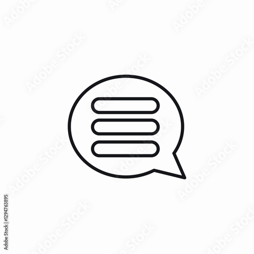 message modification icon sign vector