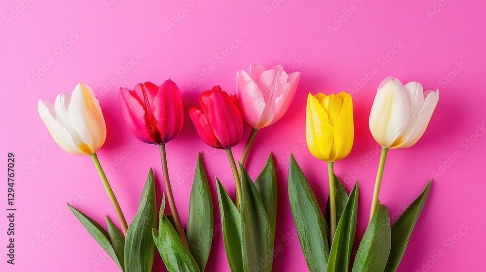 Beautiful tulip flower in Spring. Beautiful tulip flower in Spring.