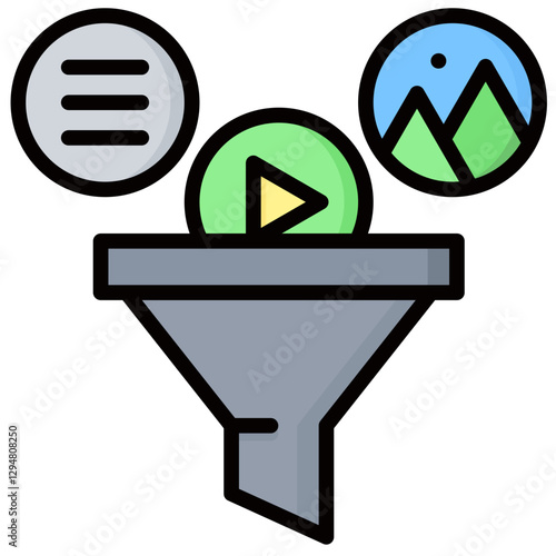 Content Curation Icon