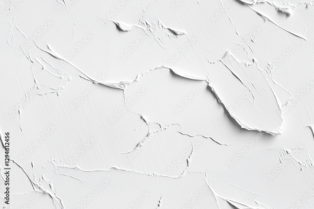 Fototapeta premium Fundo branco em padrão seamless com texturas variadas, incluindo elementos abstratos, tinta e papel amassado, criado com IA generativa para designs versáteis e modernos