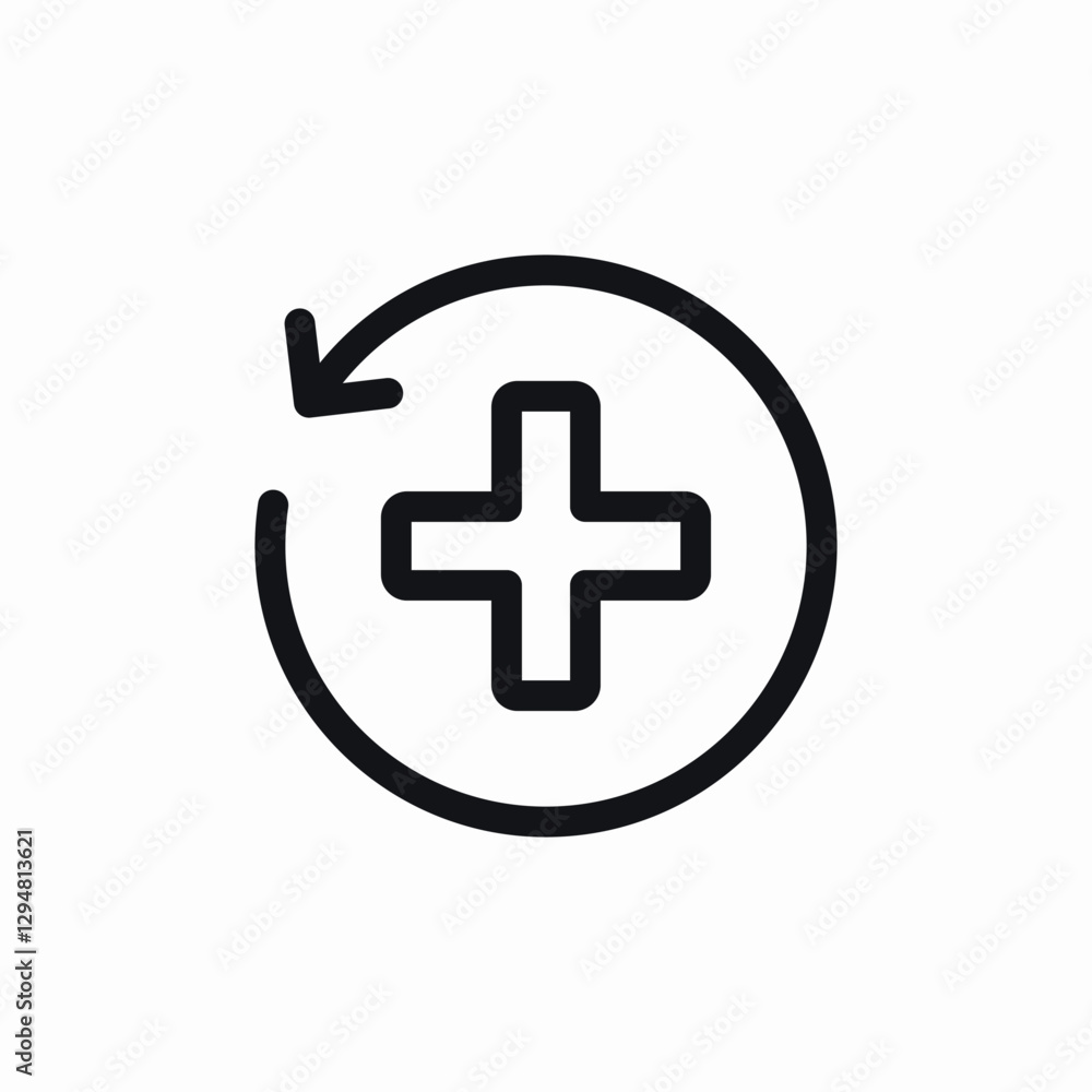 medical subscription icon sign vector medical subscription icon sign vector
