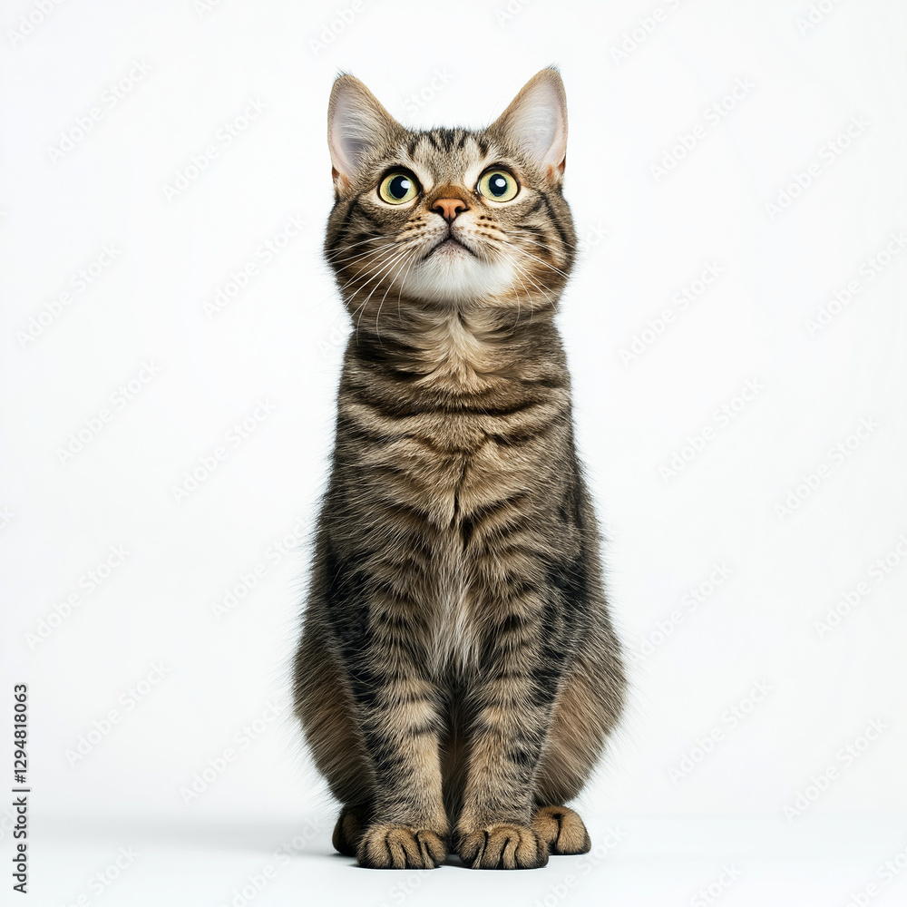 Tigerkatze blickt in die Kamera
Tigerkatze blickt in die Kamera