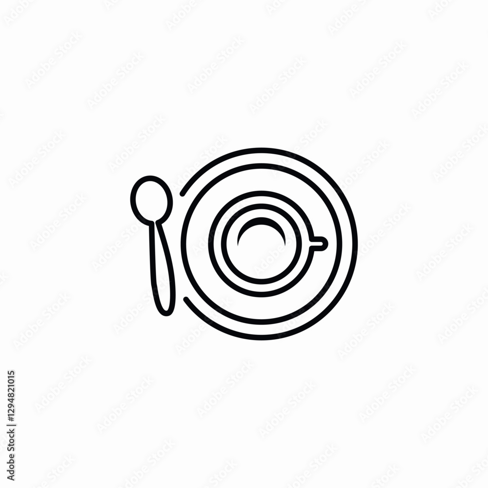coffee menu icon sign vector coffee menu icon sign vector