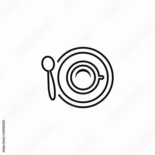 coffee menu icon sign vector