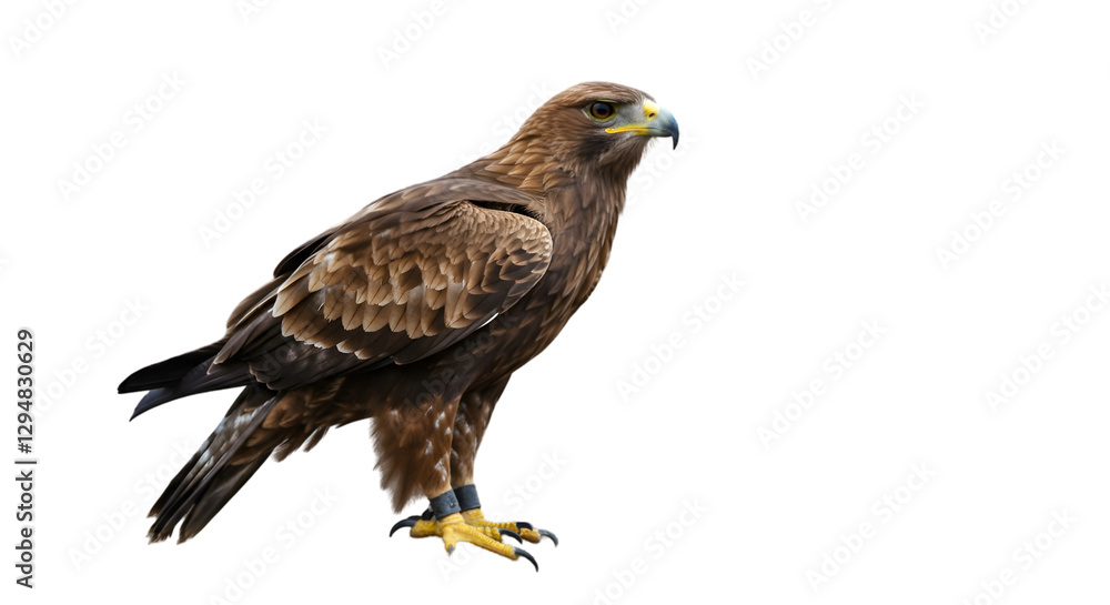 Majestic Eagle Isolated on White Background
Majestic Eagle Isolated on White Background