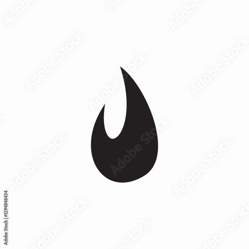 flame software icon sign vector