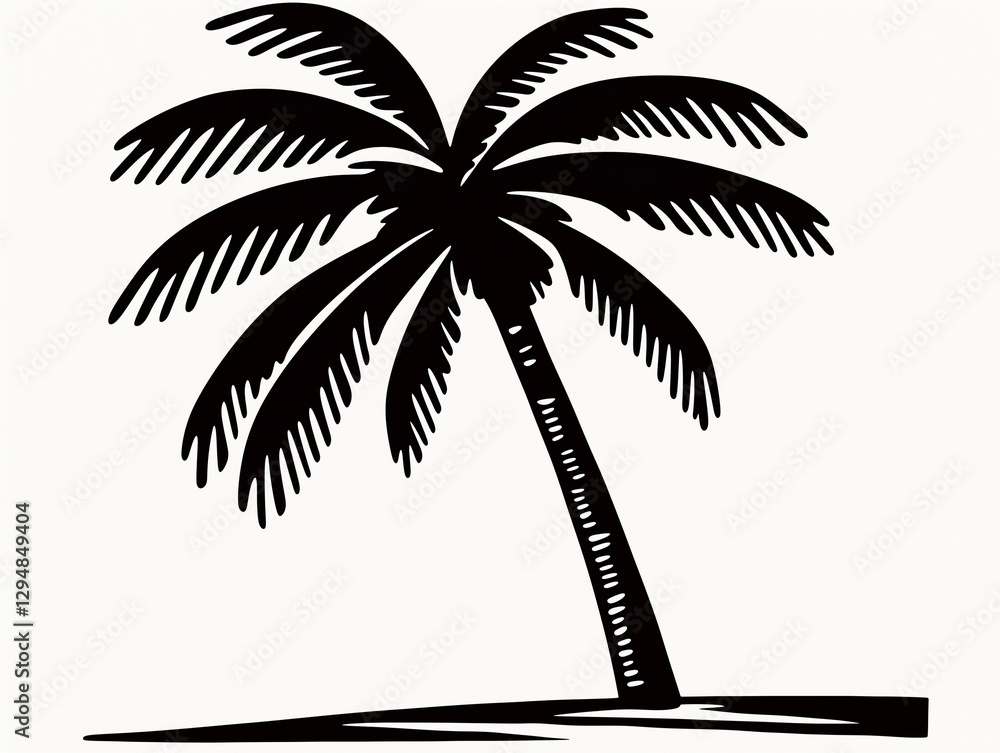 palm tree silhouette