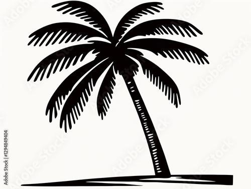 palm tree silhouette