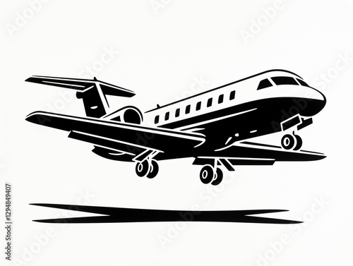 airplane in the sky