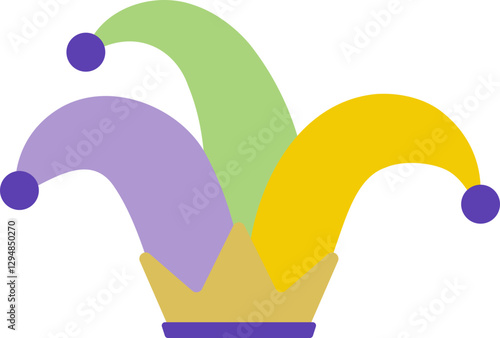 Colourful Jester Hat