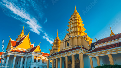 Wallpaper Mural stunning architecture of Phnom Penh city capital of Cambodia sunny summer day Torontodigital.ca