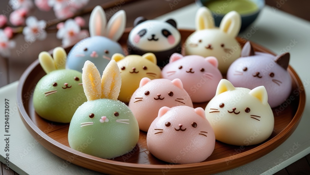 Adorable Animal Mochi: A Delightful Fusion of Art and Sweetness Adorable Animal Mochi: A Delightful Fusion of Art and Sweetness