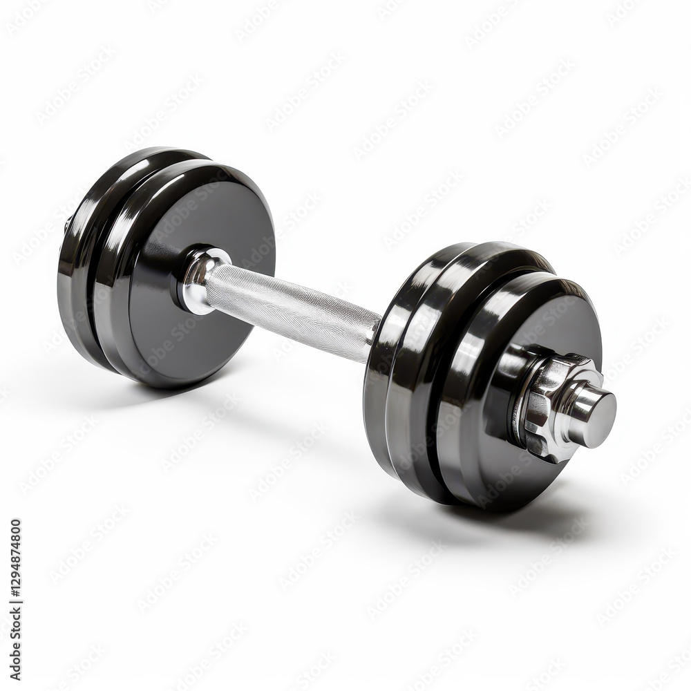 Perfectly crafted dumbbell cutout, ideal for fitness projects and promotional materials on a clean, white backdrop. Perfectly crafted dumbbell cutout, ideal for fitness projects and promotional materials on a clean, white backdrop.