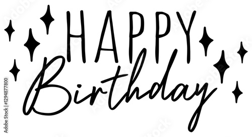 Happy Birthday | Bday Design | Celebratory Milestone