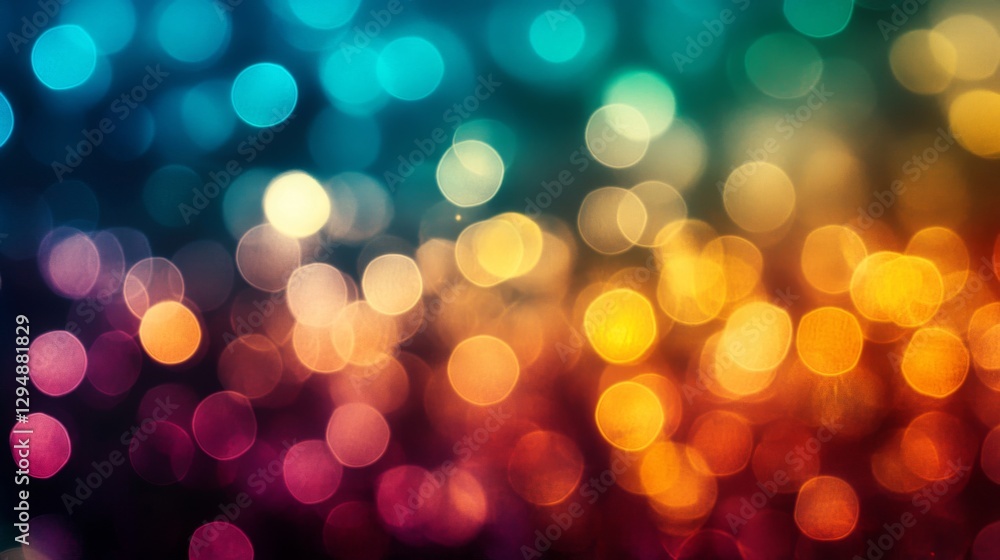 Colorful Bokeh Lights Abstract Background Colorful Bokeh Lights Abstract Background